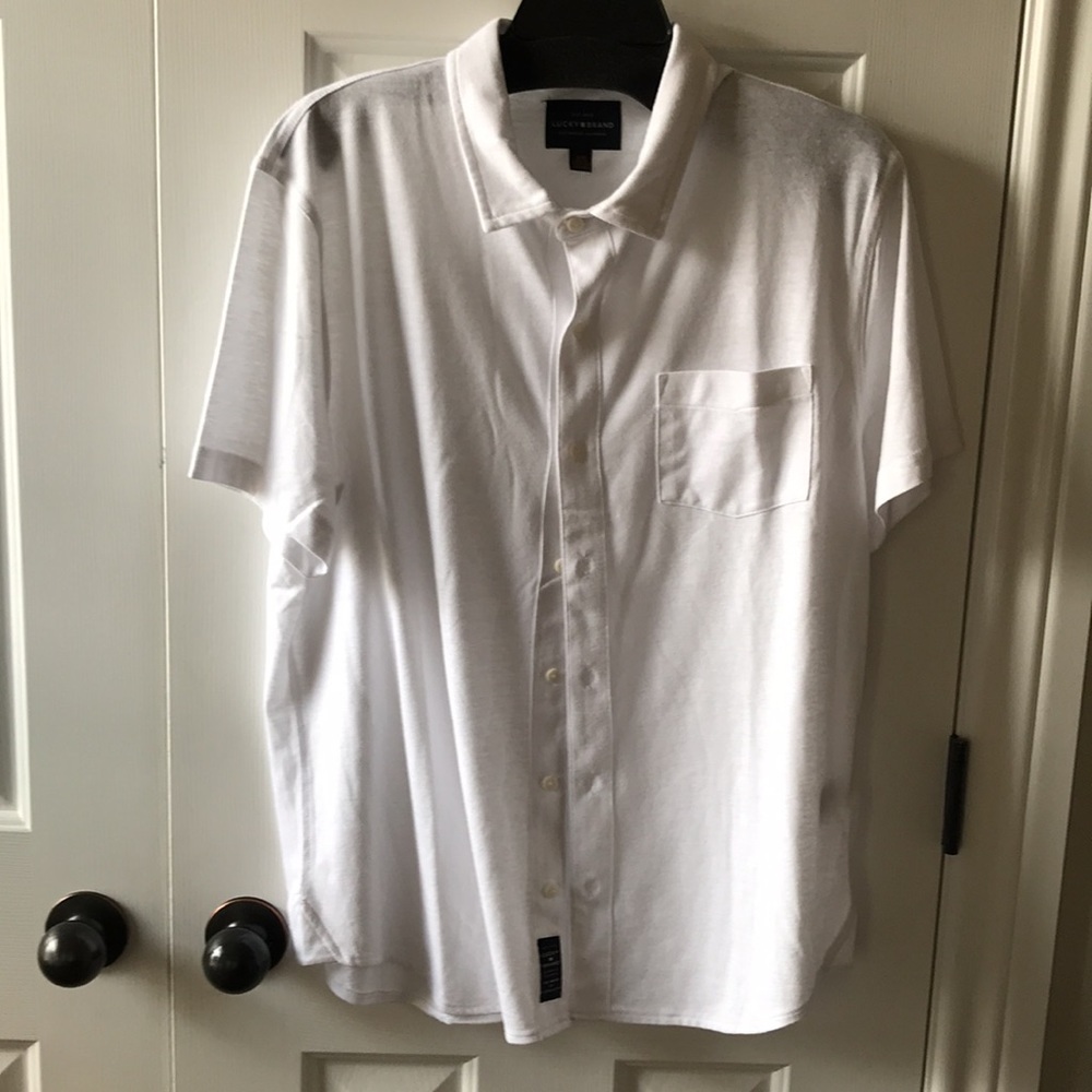 NWT* Lucky Brand - Short Sleeve Button Up Shirt